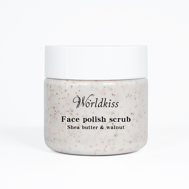 OEM Осветляющий скраб для тела с ниацинамидом Отшелушивающий увлажняющий скраб с маслом ши Производитель Контрактное производство Частная торговая марка